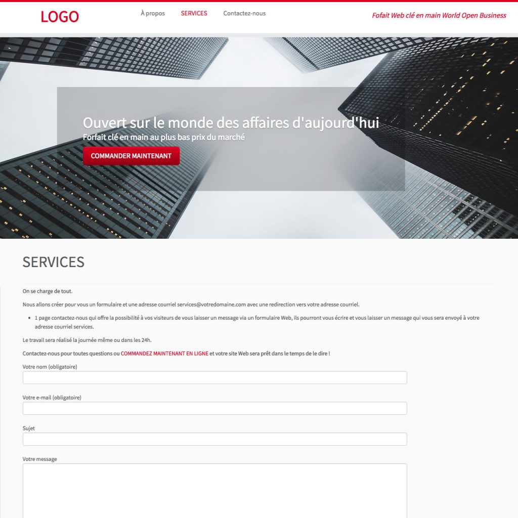 Site Web Professionnel