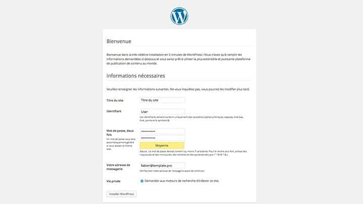 Créer Un Site Sur Wordpress