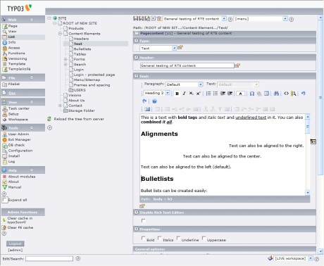creer son propre site web