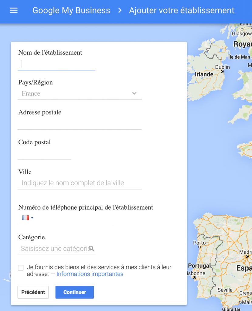 1&1 référencement local