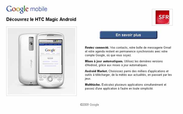 création site internet google