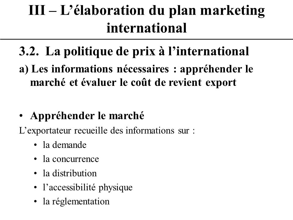 what is international marketing