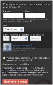 comment créer une page google