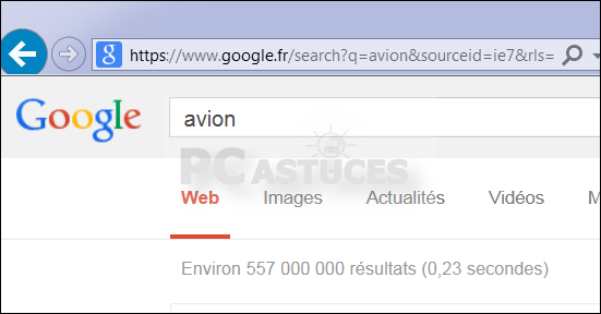 google comme moteur de recherche